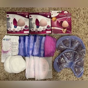 Breast Pads Breastfeeding Disposable & Washable Heat Pack